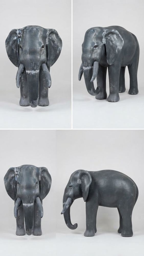 Escultura de elefante
